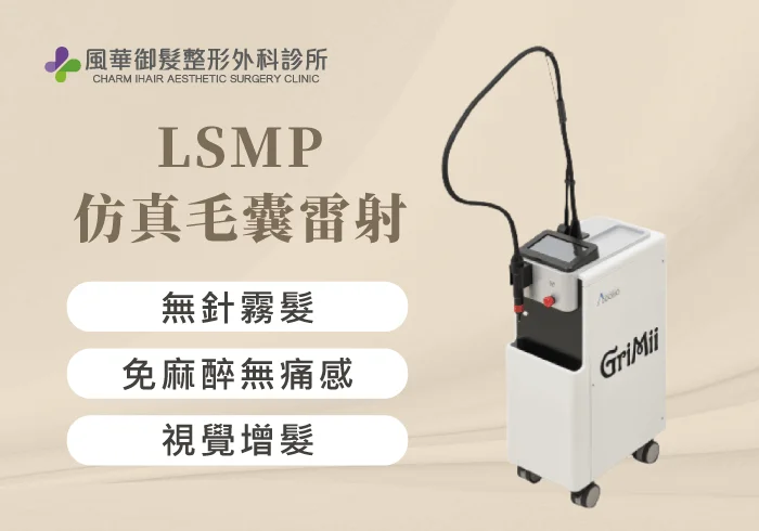 LSMP-仿真毛囊雷射(Lesr Scalp Micro Pigmentation)
