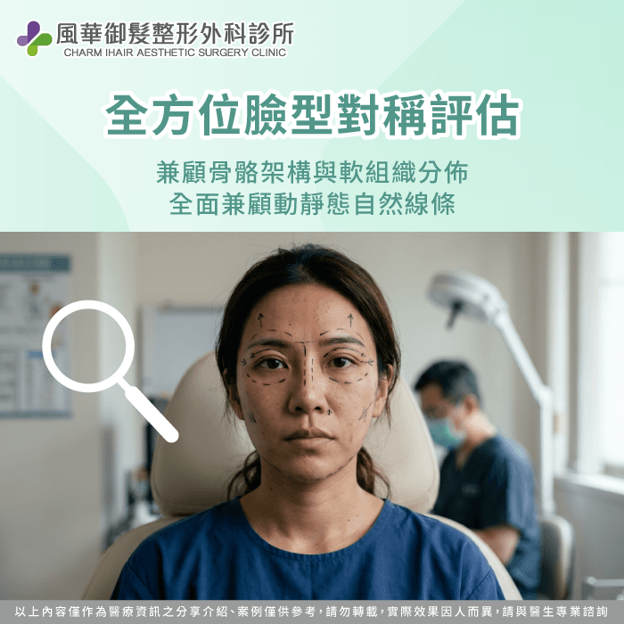 從先天條件評估術後成因排查,到精準修復3大面向實現削骨臉型對稱 評估削骨臉型對稱3大面向-削骨臉型對稱