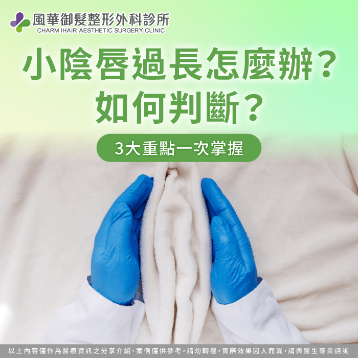 讓風華御髮整形外科診所為你介紹小陰唇過長的處理方式 小陰唇過長-小陰唇 長